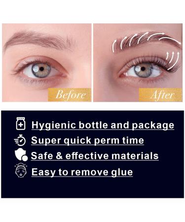 Mellucci Lash Lift & Brow Lamination Kit - Easy DIY Eyelash Perm Long-Lasting Salon Results Complete Instructions - Buy Online on GoSupps.com