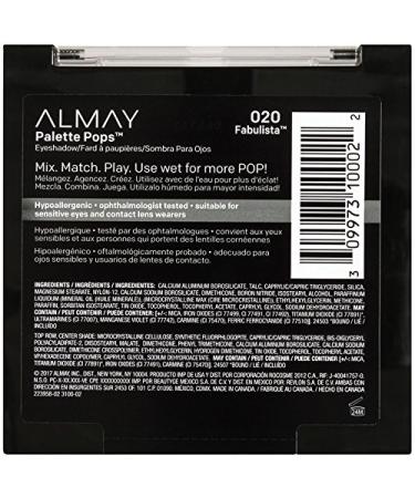 Almay Palette Pops Fabulista Eyeshadow Palette - 0.16 oz - Pack of 1 - Buy Online on GoSupps.com