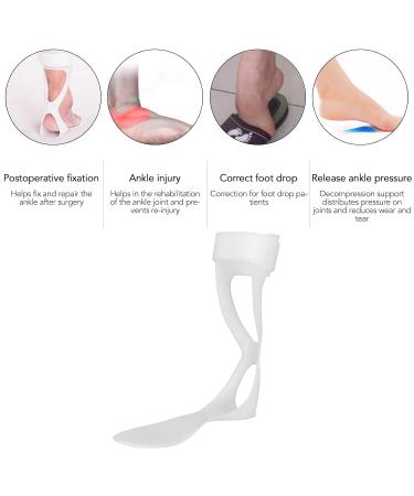 ZJchao Ankle Foot Orthosis Support - Drop Foot Stabilizer Foot Correction Splint for Right Foot - Enhance Mobility & Comfort - Buy Online on GoSupps.com