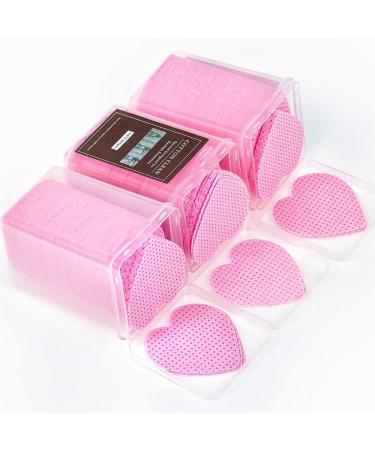 600 Pcs Lint Free Glue Cleaning Cotton Pads for Eyelash Extensions & Nail Polish Remover Wipes - Non-Woven Nozzle Applicator - Buy Online on GoSupps.com