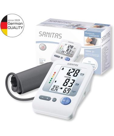 Sanitas SBM 21 Upper Arm Blood Pressure Monitor | Fully Automatic Pulse Measurement & Arrhythmia Detection - Shop Internationally! - Buy Online on GoSupps.com