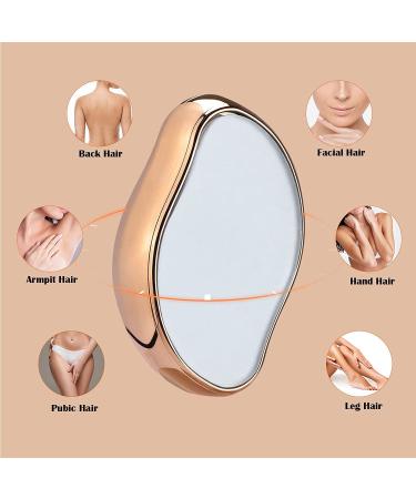 2022 Magic Bleame Crystal Hair Eraser for Women and Men - Painless Hair Removal Tool for Any Body Part (Gold) - Buy Online on GoSupps.com