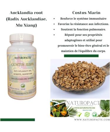 Costus Marin - 120 Vegetable Capsules - Remedy with multiple virtues particularly sought after for its medicinal properties. - Buy Online on GoSupps.com