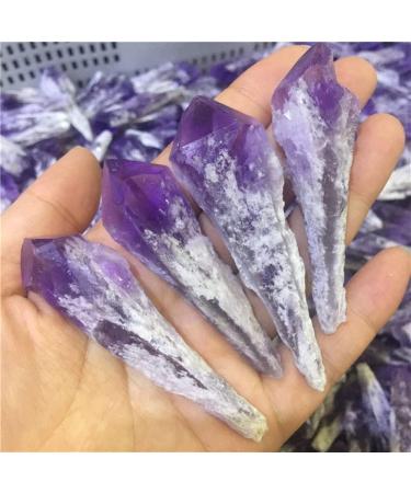 Specimen 2pcs Natural Amethyst Quartz Cluster Crystal Wand Point Specimen Urugua Amethyst Cluster Crystals - Buy Online on GoSupps.com