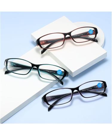 Iynwbjts Anti-Blue Light Reading Glasses for Men & Women - KY8102 Fashionable & Comfortable - Size 3.00 - Inner Transparent Box - International Shipping Available - Buy Online on GoSupps.com