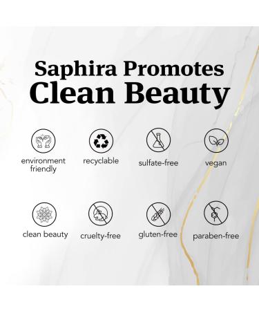 Saphira Mineral Treatment Shampoo for Fine Color-Treated Hair | Sulfate & Paraben-Free | Strengthens & Volumizes | 8.45 Fl Oz - Buy Online on GoSupps.com