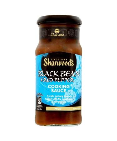 Sharwood Cooking Sauce - Black Bean & Red Pepper (425g) - 2 Pack