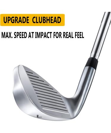 MAZEL Short 7 Iron Golf Club for Kids Ages 6-9 - 24.5 Inch Junior Practice Iron - Buy Online on GoSupps.com