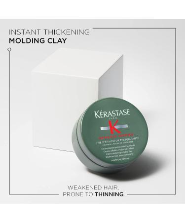 KERASTASE Genesis Homme Cire d'Epaisseur Texturisante Wax Pomade | Men's Light-Hold Hair Wax | Enhances Texture & Thickness | 2.5 Fl Oz - Buy Online on GoSupps.com