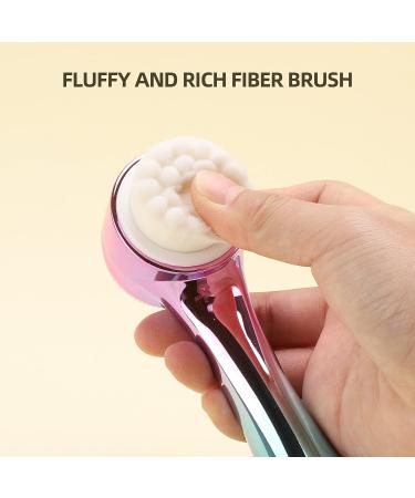 3PCS Facial Cleansing Brush Manual | 2 in 1 Double Sided Face Brush for Skincare and Massage - Buy Online on GoSupps.com