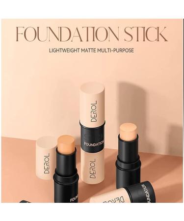 2in1 Concealer and Foundation Magic Stick - Derol Full Coverage Concealer and Foundation Stick (03#) - Buy Online on GoSupps.com