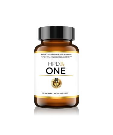 HPD Rx ONE Immunity Boost Multivitamin Supplements for Women and Men | Advanced Immunity Defense Support | Helps Immune Response | 1-Month Supply, 180 Capsules, Pack of 1 180 Count (Pack of 1)