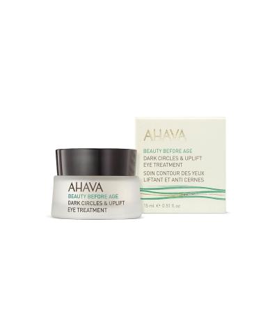 AHAVA Dead Sea Dark Circles Uplift Eye Treatment Cream - Reduce Dark Circles & Puffiness 0.5 Fl Oz - Buy Online on GoSupps.com
