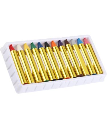  Jelquix Colorful Face Paint Stick Pencil Set Smooth Color Non-Toxic Suitable for Children's Imagination Made of High Quality Material for Painting - Buy Online on GoSupps.com