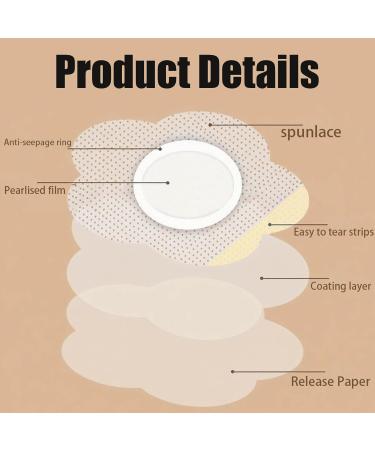 50 Pcs Leak-Proof Self-Adhesive Castor Oil Patches Disposable Cotton Belly Button Patch Castor Oil Pack Wrap Breathable Portable Highly Absorbent Wash-Free - Buy Online on GoSupps.com