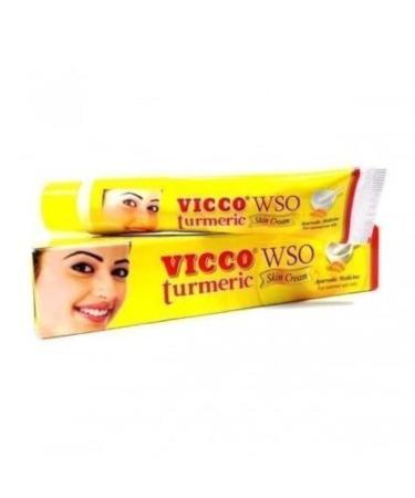 Buy Vicco Turmeric WSO Skin Cream 30g - Natural Skin Healing & International Shipping - Buy Online on GoSupps.com