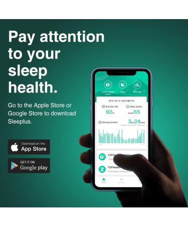 SNORE CIRCLE Smart Throat Anti Snoring Device Plus - Snore Reduction Sleep Aid with Sleeplus APP Analysis - Buy Online on GoSupps.com