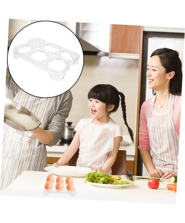 GLEAVI 3pcs Egg Storage Box Eggs Refrigerator Clear Shelves Fridge Egg Holder Display Stand Universal - Buy Online on GoSupps.com
