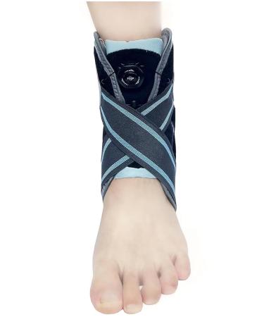Ankle Brace for Men & Women | Orto+Sport Adjustable Ankle Stabilizer for Running Basketball & Injury Recovery - AN017-L - Buy Online on GoSupps.com