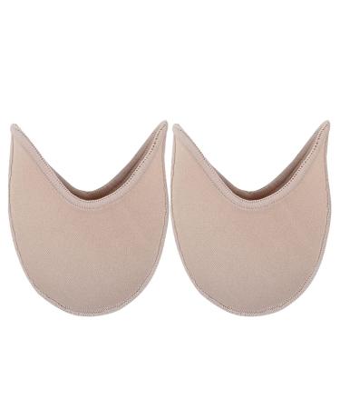Healifty Womens Ballet Shoes 1pair Insoles Foot Protectors X. Caps Gloves Point Belly Socks Women Sleeve Contemporary Ballet Cover Gymnastics Guard Covers Latin Dance and Shoes Dancing Ouch Female to Beige 10X9.5cm
