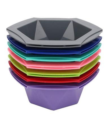 BYARSS 7 Set Hair Coloring Bowl Brush Kit | Colorful Hairdressing Tools for Salon & DIY Hair Dye - Buy Online on GoSupps.com