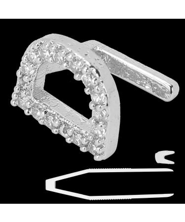 Plating English Letter D Teeth Brace Cosplay Halloween Party Teeth Decoration Jewelry (Silver Color) - Buy Online on GoSupps.com