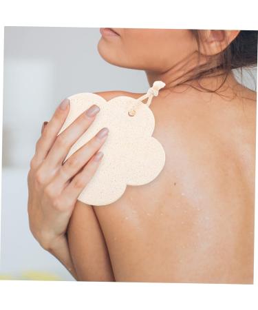 Balacoo 3pcs Flower Shaped Cotton Loofah Set - Cute Cartoon Shower Scrubber for Men & Women | 13x13cm Bath Sponges & Towel Pattern - Buy Online on GoSupps.com