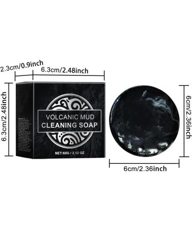  Nurvidis Facial Soap Bread Facial Cleansing Natural Soap Solid Face Cleanser Men Face Soap Cleansing And Moisturizing Soap For Face And Body 2 Pcs - Buy Online on GoSupps.com