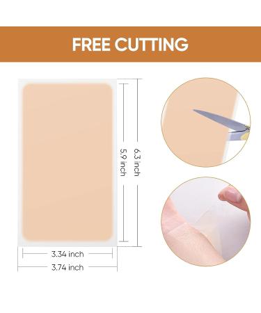 Invisible Waterproof Tattoo Cover Up Tape for Scars & Tattoos - 12Pcs - Buy Online on GoSupps.com