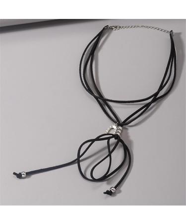 OralGos Stylish U-shaped Multi-Band Necklace - Personalized Chain Ornament for Women & Girls | Trendy Jewelry Gift - Buy Online on GoSupps.com