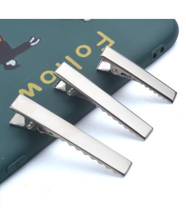 150 Flat Top Alligator Hair Clips - Metal Crocodile Hair Pins for Hair Care & Crafts - 3 Sizes - Buy Online on GoSupps.com