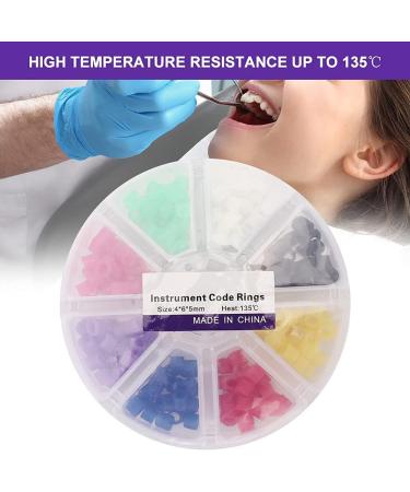 Orthodontic Color Code Rings | Multi-Colored Silicone Dental Accessories - Autoclavable & Universal for Clinics - Buy Online on GoSupps.com