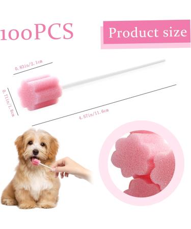 Mouth Swabs for Dogs - 100pcs Disposable Teeth Cleaning Kit | Best Dental Care - Buy Online on GoSupps.com