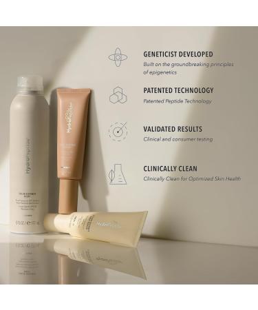 HydroPeptide Solar Defense Face SPF 30 Sunscreen Tinted (1.7 Fl Oz) & Pre-Treatment Toner (6.76 Fl Oz) Bundle - Buy Online on GoSupps.com