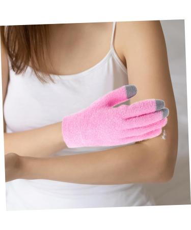 1 Set of Gloves and Foot Hands Spa Masks Women Gloves Repair Gloves Overnight Moisten Fabric Miss Pink Hand Sock - Buy Online on GoSupps.com