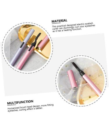 Ipetboom 1pc Eyelash Curler Lash Curling Device Practical Lash Heating Eyelash Perm Electric Lash Curler Eyelash Curling Iron Heated Lash Curler Eyelash Makeup Tool Aluminum Tube Make up - Buy Online on GoSupps.com