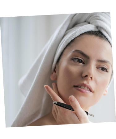 MERRYHAPY Double-Ended Eyebrow Tweezers Eyebrow Makeup Supply Eyebrow Repairing Tweezer False Eyelash Pick Tweezer Tweezer for False Eyelash Eyebrow Clip Stainless Steel - Buy Online on GoSupps.com