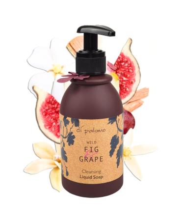 Di Palomo Vegan Wild Fig & Grape Liquid Soap 240ml. Vegan Luxury Hand Wash Hand Soap Dispenser. Skin Care Antibacterial Soap. Handwash Liquid Soap. Liquid Soap Gifts for Women. Vegan Soap Hand Wash.