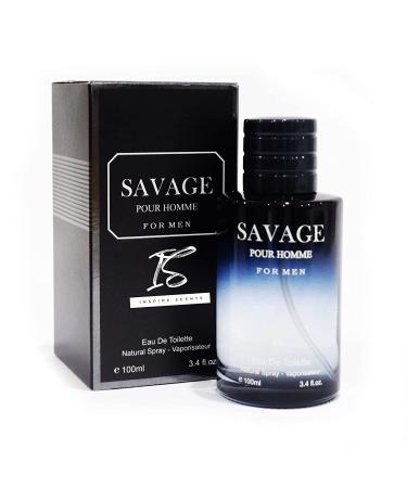Savage Pour Home & Lion Versatile Cologne for Men + Salvang Travel Spray of 35ml Eau De Toilette Natural Spray Savage & Lion Versatile Parfum 3.4oz Fl Oz/100ml each (Pack of 3) - Buy Online on GoSupps.com