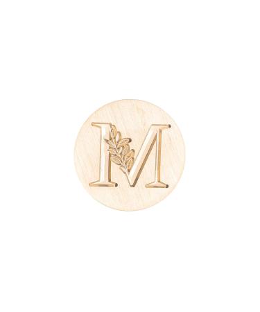 SWANGSA Initial Alphabet M Wax Seal Stamp  Vintage Elegant Botanical Leaves Letter Sealing Stamp for Wedding Party Invitation  Gift Wrap  Envelope  Christmas Thanksgiving Card (M) Stamp M - Buy Online on GoSupps.com