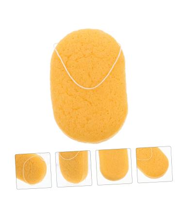Exfoliating Face Wash Sponge | Natural Skincare Tool & Makeup Applicator - Volcanic Mud Clean PVA Sponge - Buy Online on GoSupps.com