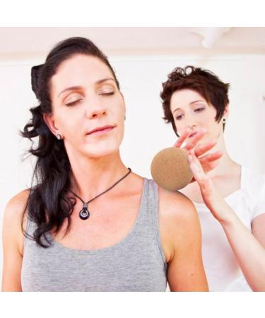 Yardwe 2 Cork Massage Balls - Wood Massage & Trigger Point Balls for Pain Relief & Yoga | International Shipping - Buy Online on GoSupps.com