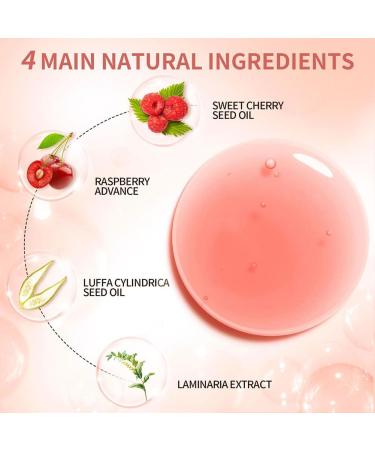 Hydrating Lip Glow Oil - Nourishing Plumping Glossy Balm - Rosewood Tint | Non-Sticky Lip Care 0.2 OZ - Buy Online on GoSupps.com