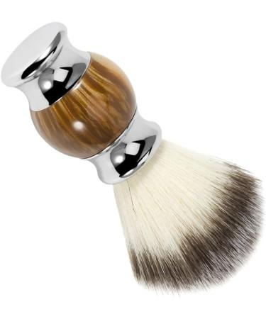 Shaving Brush 3 Pack for Men | Resin Handle Barber Shop Set - Brown - Buy Online on GoSupps.com