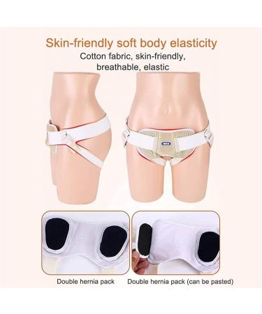 Shop Samnuerly Hernia Belts for Adults - Medical Protection with Removable Compression Pads & Adjustable Hip Belt for Dual Sports Hernia Relief - Buy Online on GoSupps.com