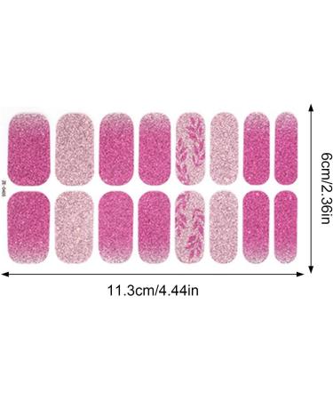 Full Nail Wraps - French Manicure Stickers | Durable UV Resistant Gel Film Professional Quality Beauty Accessories for Ladies Office Travel Evening Gift Modern Elegance - Buy Online on GoSupps.com