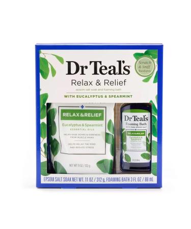 Dr Teal's Pure Epsom Salt Relax & Relief 2-Piece Sampler Set