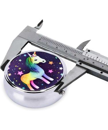 One-Horse Starround Pill Box - 3 Compartment Portable Travel Organizer for International Shipping - Buy Online on GoSupps.com