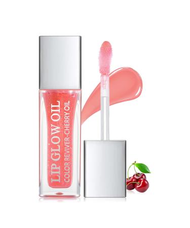 Marine Forest Hydrating Lip Glow Oil  Plumping Lip Gloss Transparent Lip Oil Tinted for Lip Care and Dry Lips  Non Sticky  Shiny and Moisturizing (03)