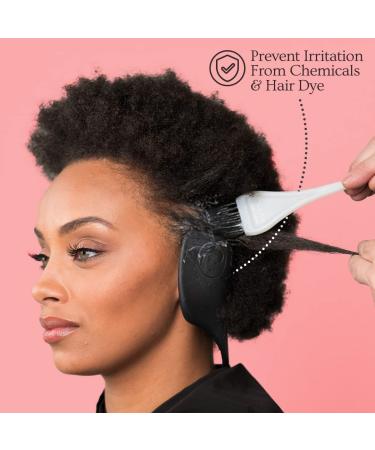 Reusable Silicone Ear Covers for Hair Styling - Pink Heat Protection | Comfortable & Durable Ear Shields for International Shipping - Buy Online on GoSupps.com